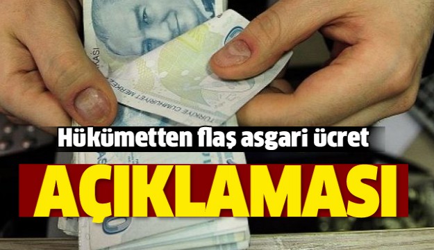 Başbakan'dan flaş asgari ücret açıklaması