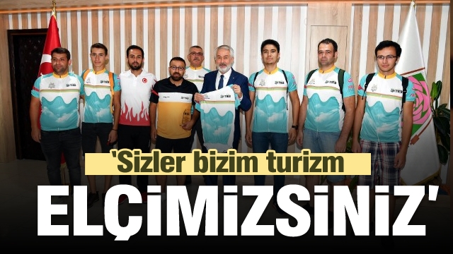 Başdeğirmen: ''Sizler bizim turizm elçimizsiniz''