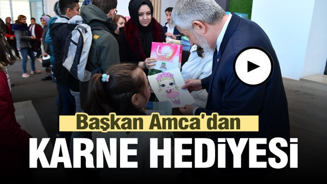 Başkan amcadan Isparta'da öğrencilere yarıyıl hediyesi