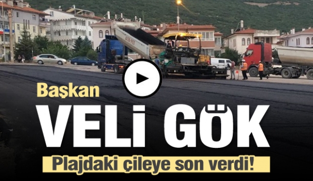 Başkan Gök,Altınkum plajı çilesine son verdi