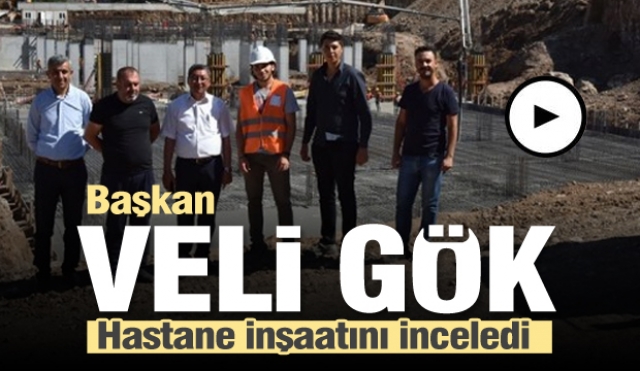 Başkan Gök,Eğirdir Devlet Hastanesi inşaatını inceledi