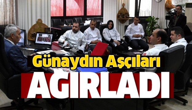 Başkan Günaydın Aşçıları ağırladı  
