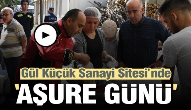 Başkan Günaydın, Gül Küçük Sanayi Sitesi’ndeki Aşure Günü’ne katıldı  