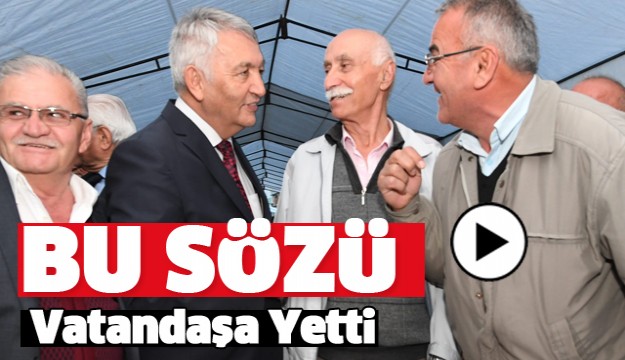 BAŞKAN GÜNAYDIN'IN BU SÖZÜ VATANDAŞA YETTİ!