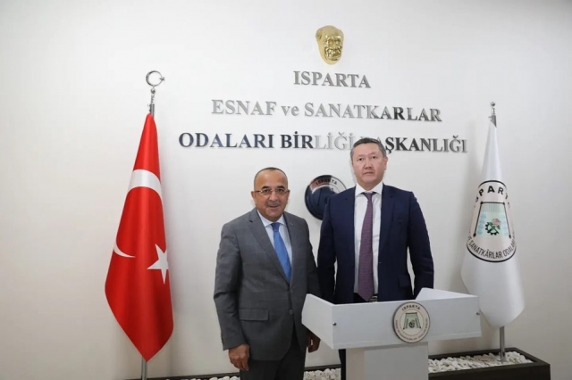 Başkonsolos Kanafeyev'den Başkan Tural ve Oda Başkanlarına Ziyaret