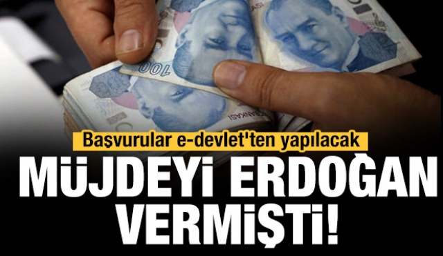 Başvurular e-devlet'ten yapılacak