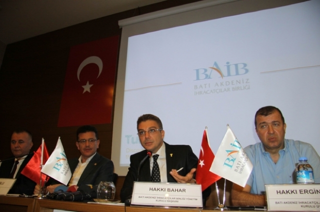 Batı Akdeniz ihracatı 1 milyar 218 milyon doları aştı