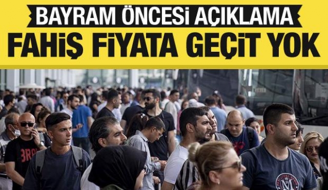 Bayram Öncesi Açıklama Fahiş Fiyatlara Geçit Yok!




