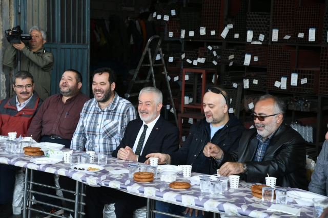 Belediye Başkanı Şükrü Başdeğirmen, Esnafla Buluşuyor
