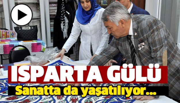 BELEDİYE ISPARTA GÜLÜ'NÜ HER ALANDA YAŞATIYOR!