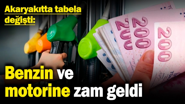 Benzin ve Motorine Zam Geldi! Güncel Akaryakıt Fiyatları Açıklandı
