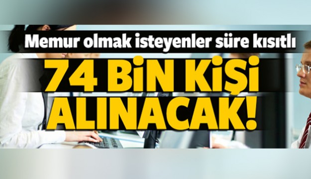 BİNLERCE MEMUR ALINACAK! İŞTE DETAYLAR...