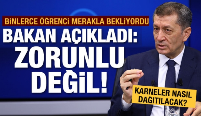 Binlerce öğrenci bu haberi merakla bekliyordu