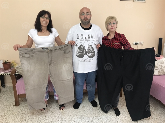 Bir yılda 108 kilo zayıfladı