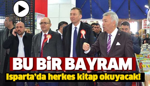 BU BİR BAYRAM ISPARTA'DA HERKES KİTAP OKUYACAK!