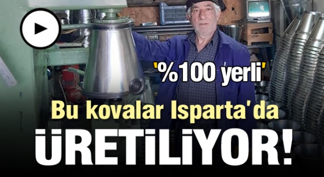 BU ELMA KOVALARI ISPARTA'DA ÜRETİLİYOR!