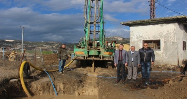 Bucak'ta içme suyu ihtiyacı için yeni kuyular açılıyor