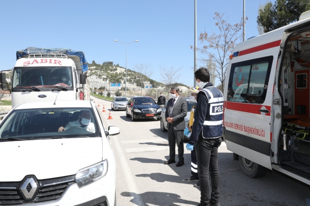 Budur'da yol denetimleri sürüyor