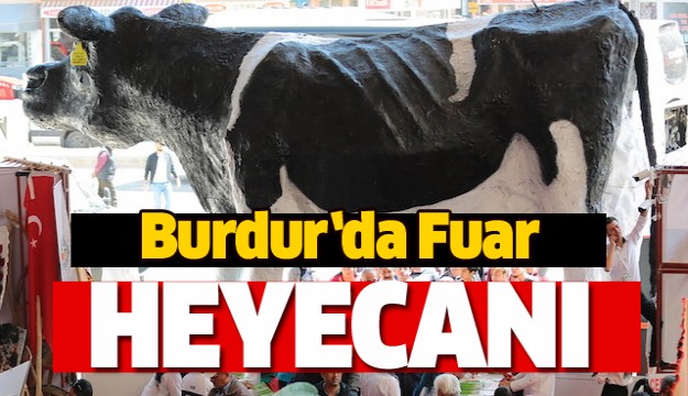 Burdur’da fuar heyecanı