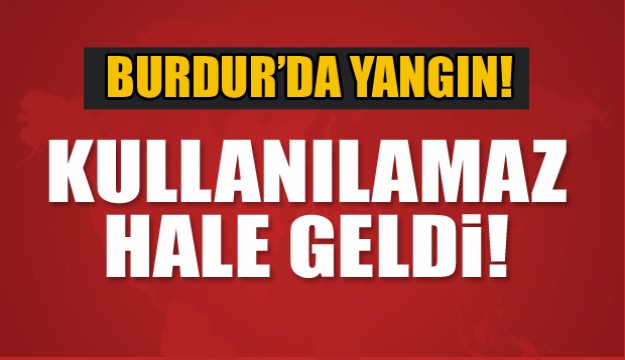 Burdur Lisina Doğa Parkı’nda yangın