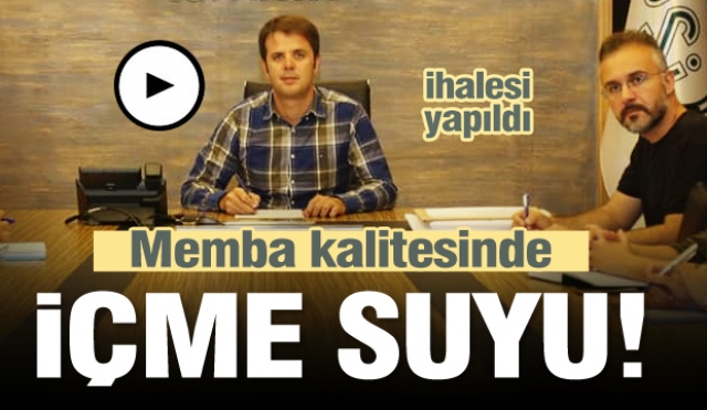 Burdur'a memba kalitesinde içme suyu sağlanacak