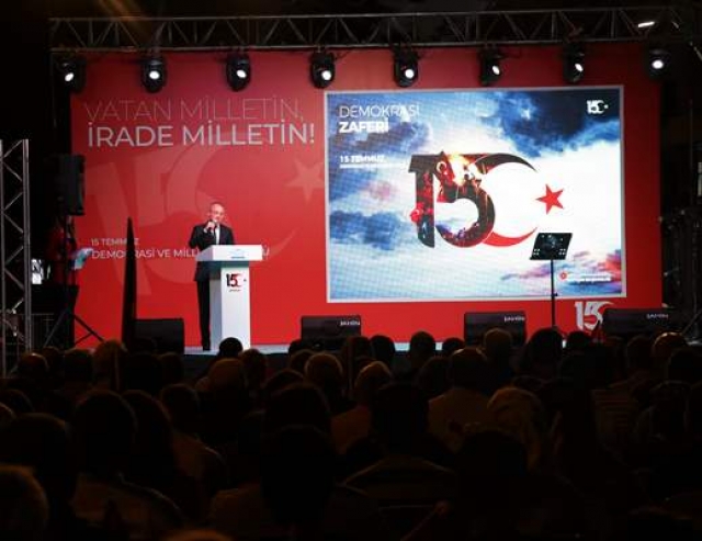 Burdur'da, 15 Temmuz Demokrasi ve Milli Birlik Günü