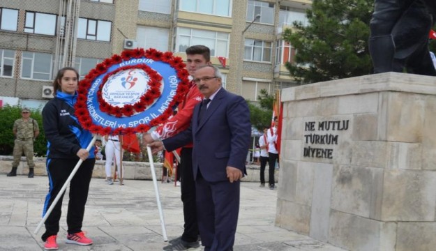 Burdur'da 19 Mayıs coşkusu