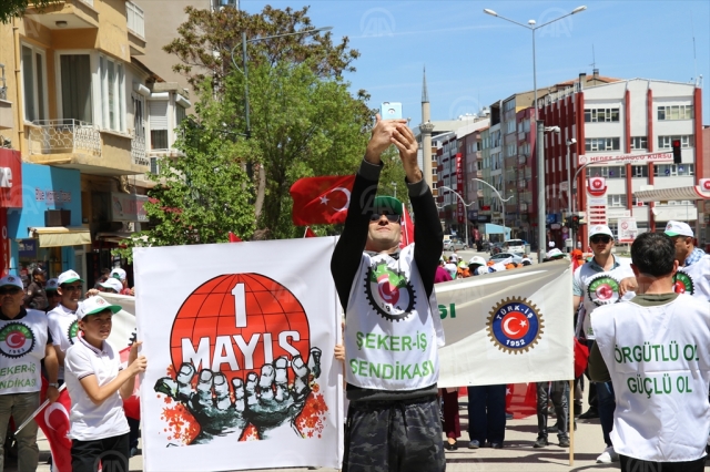 Burdur'da 1 Mayıs Emek ve Dayanışma Günü 