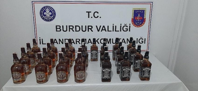  
Burdur'da Kaçak İçki Operasyonu Haberi