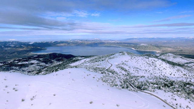 Burdur'da Salda Kayak Merkezi Törenle Açıldı