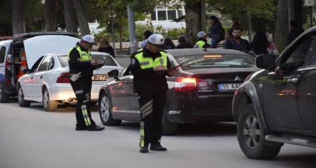 Burdur'da trafik uygulaması