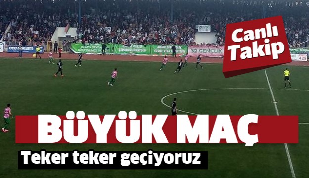 BÜYÜK DAVRAZSPOR MAÇI BAŞLADI