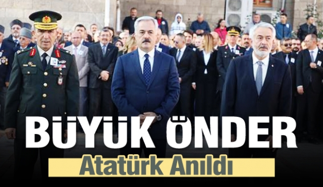 Büyük Önder Atatürk Muğla, Isparta ve Burdur'da anıldı