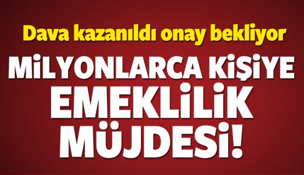 ÇALIŞMAYAN ANNE VE EV HANIMLARINA EMEKLİLİK YOLU GÖRÜNDÜ