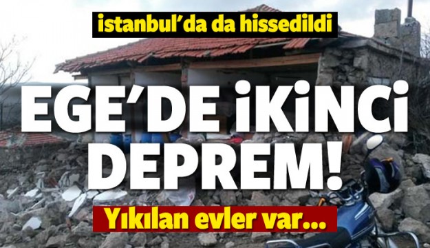 ÇANAKKALE'DE BÜYÜK DEPREM!