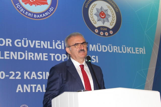 Çevik Kuvvet ve Spor Güvenliği Değerlendirme Toplantısı 