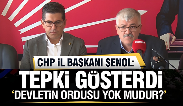 CHP Isparta İl Başkanı Vedat Şenol'un Cumhurbaşkanlığı Tezkeresi Hakkındaki Basın Açıklaması