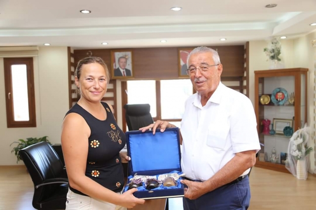 CMAS Başkanı Arzhanova Kaş’ta  
