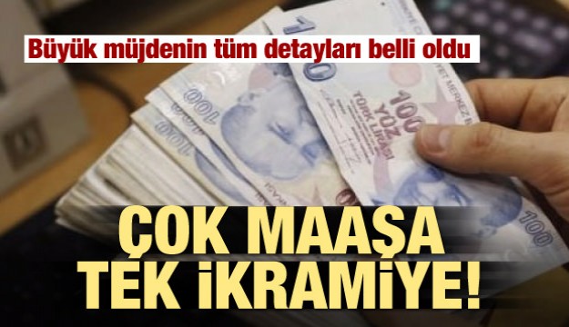 Çok maaşa tek emekli ikramiyesi! Detaylar belli oldu