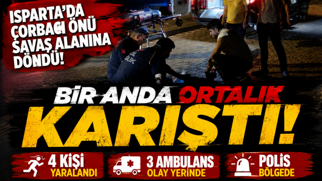 &Ccedil;orbacı &Ouml;n&uuml;nde Kan Aktı 