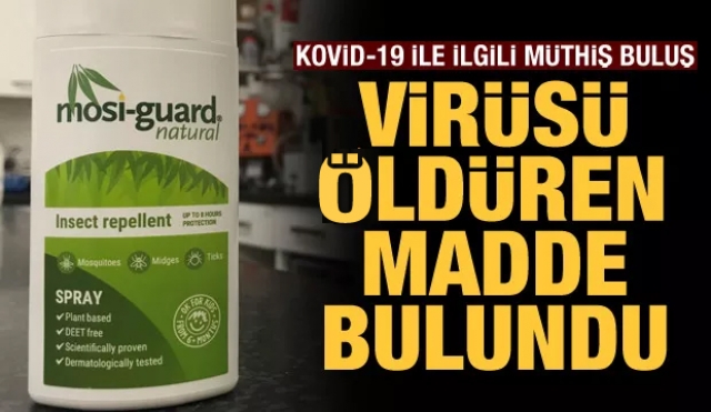 COVİD 19 VİRÜSÜNÜ ÖLDÜREN MADDE BULUNDU!