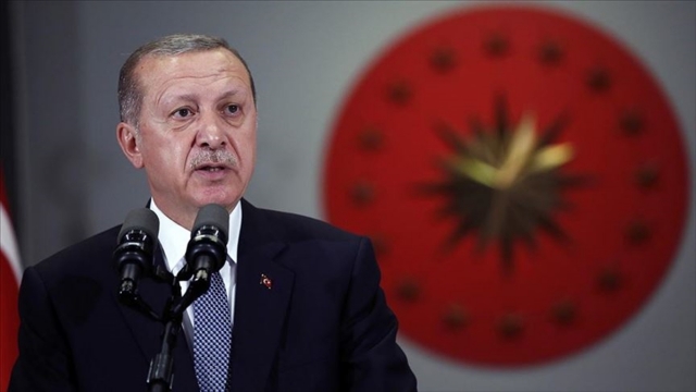 Cumhurbaşkanı Erdoğan'dan şehit ailelerine başsağlığı telgrafı