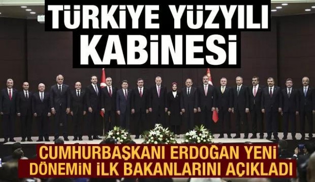 Cumhurbaşkanı Erdoğan, Türkiye Yüzyılı'nın İlk Kabine Üyelerini Açıkladı: İşte Detaylar!