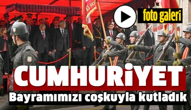Cumhuriyetin kuruluşunun 94’üncü yıldönümü Isparta’da coşkuyla kutlandı