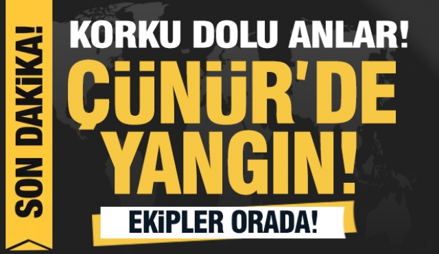 Çünür Mahallesi'nde Bir İnşaatta Yangın Kontrolden Çıktı
