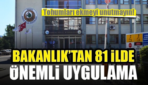DAHA YEŞİL ISPARTA DAHA YEŞİL BİR TÜRKİYE