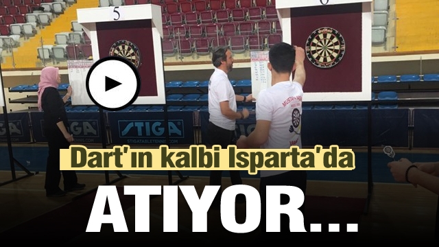 Dart sporunun kalbi Isparta...
