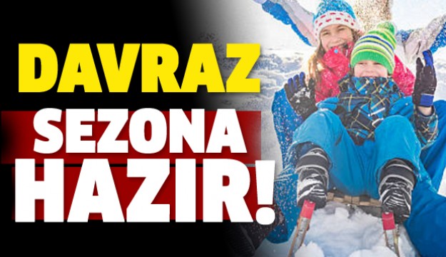 DAVRAZ KAYAK MERKEZİ SEZONA HAZIR 