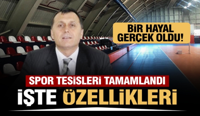 DAVRAZ KAYAK MERKEZİ SPOR TESİSLERİ TAMAMLANDI