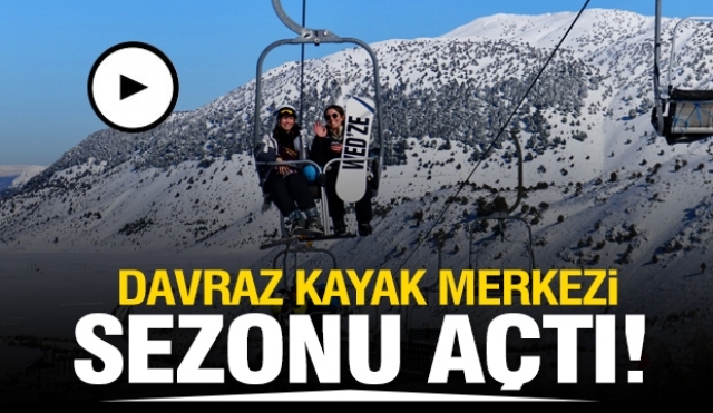 Davraz Kayak Merkezi'nde İlk Gün Ziyaretçi Akını: 8 Bin Kişi